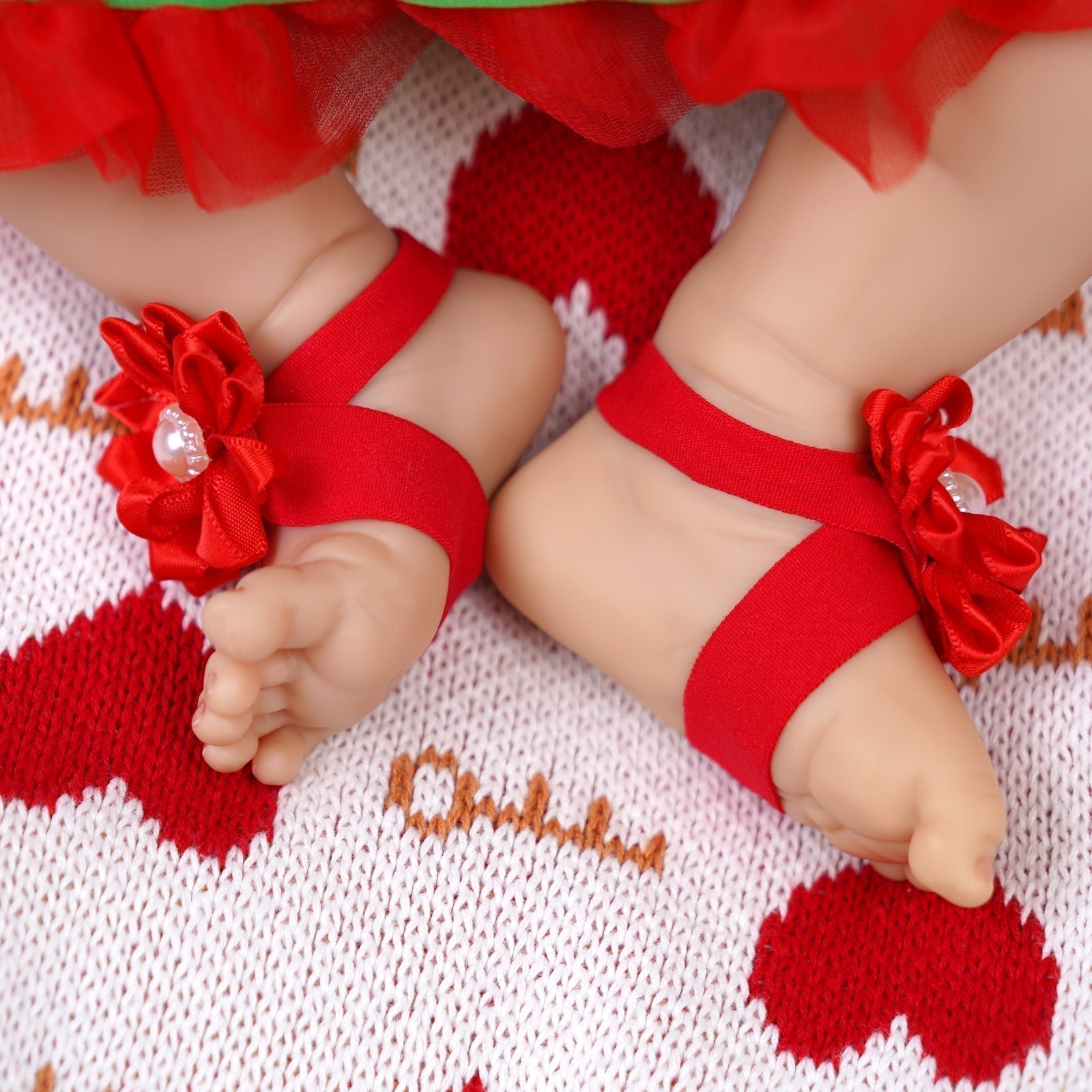 RebornPals™ Christmas Dress for Baby Dolls