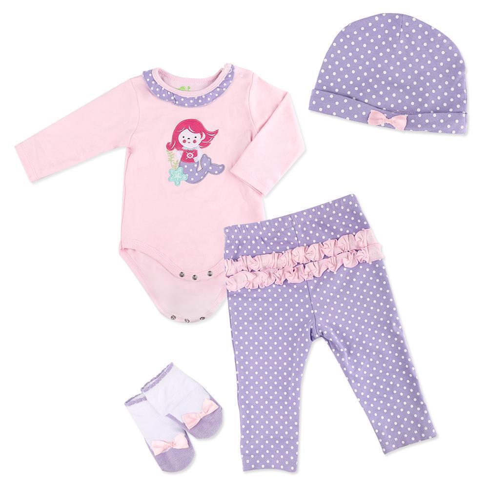 RebornPals™   Purple Outfits For Baby Doll Girls